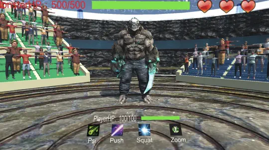 Cheer for me (Virtual Reality)